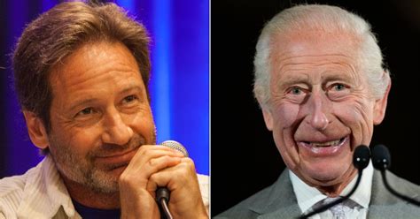 David Duchovny Actually Taught King Charles The Meaning Of .